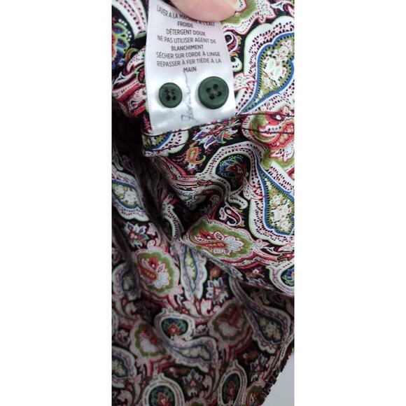 Robert Graham Men's XL Button-Down Shirt Classic Fit Paisley - Picture 13 of 16